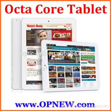 10" oem android 5.1 China tablet 3g wcdma octa core mtk6595 32GB bluetooth wifi metal case super slim